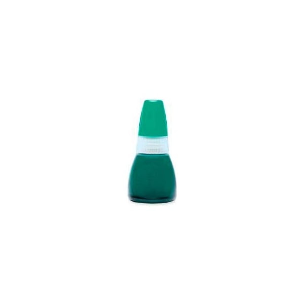 Shachihata Xstamper Refill Ink, 0.34 fl. oz. Bottle, Green 22114 - main